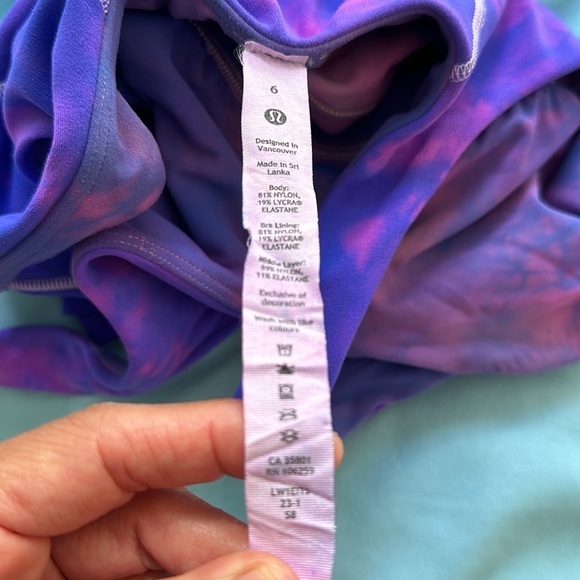 Lululemon align tank size 6 tie dye - Picture 4 of 4